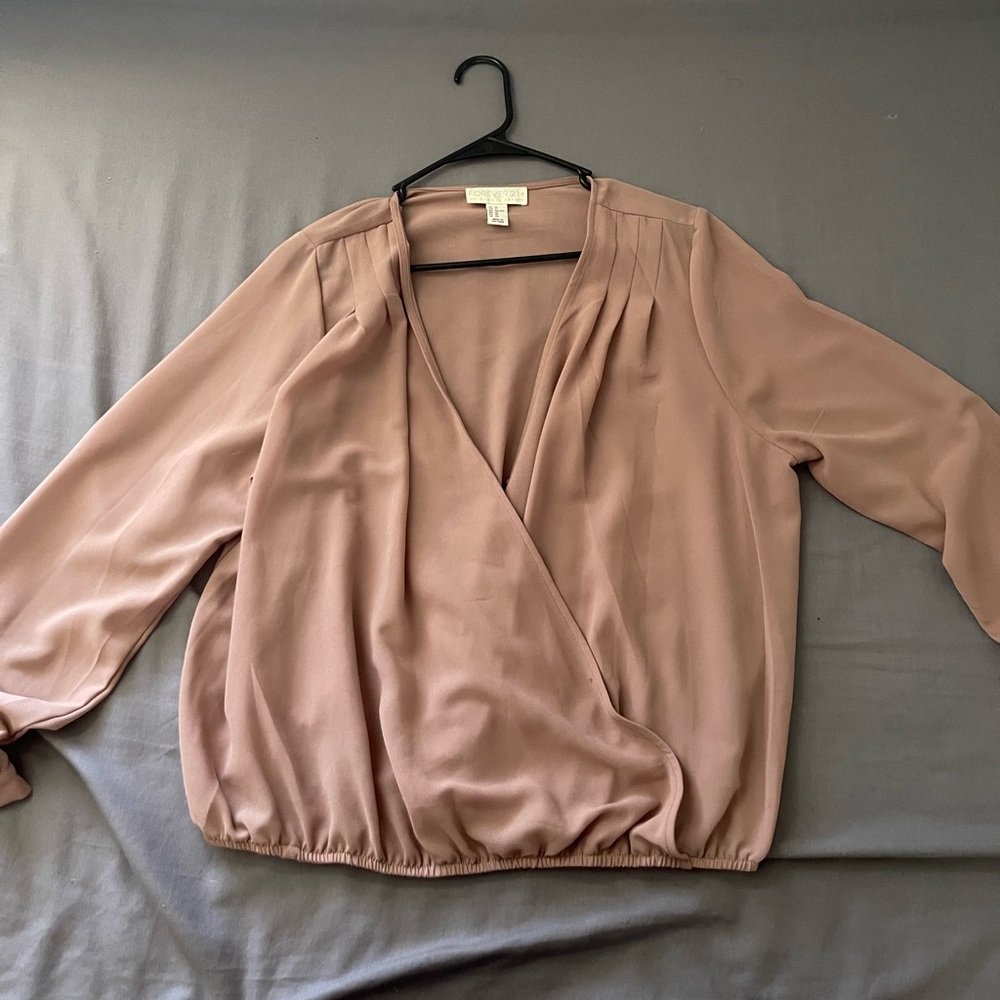Forever 21 plus size dressy long sleeve
